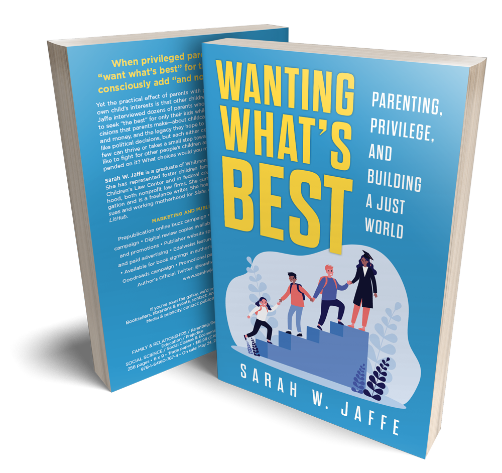 Wanting What's Best: Parenting, Privilege, and Building a Just World Paperback